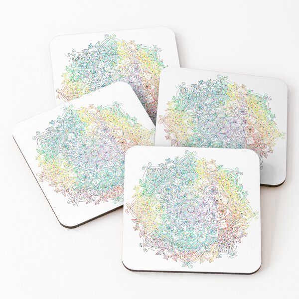 Item preview, Mandala 8 - Rainbow designed and sold by Made By Ella.