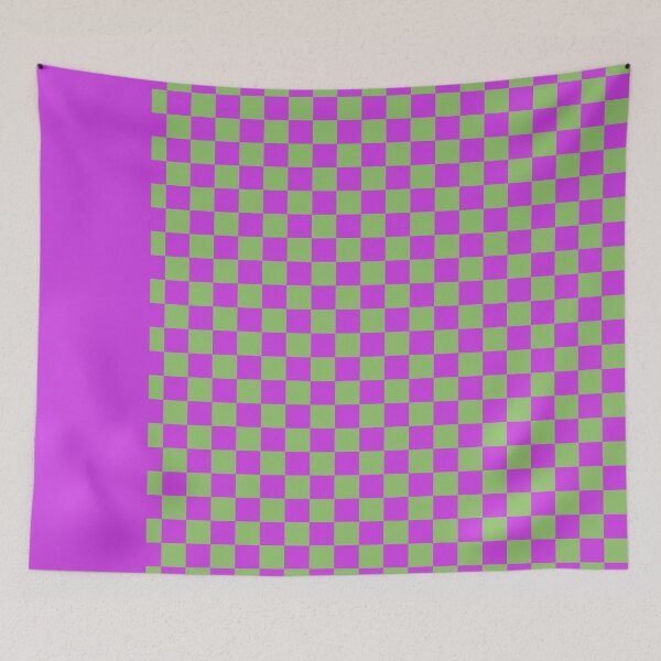 Item preview, Green and White Checkered Pattern designed and sold by SoCindy.