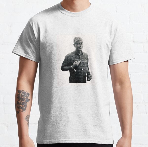 Bourdain Middle Finger Classic T-Shirt