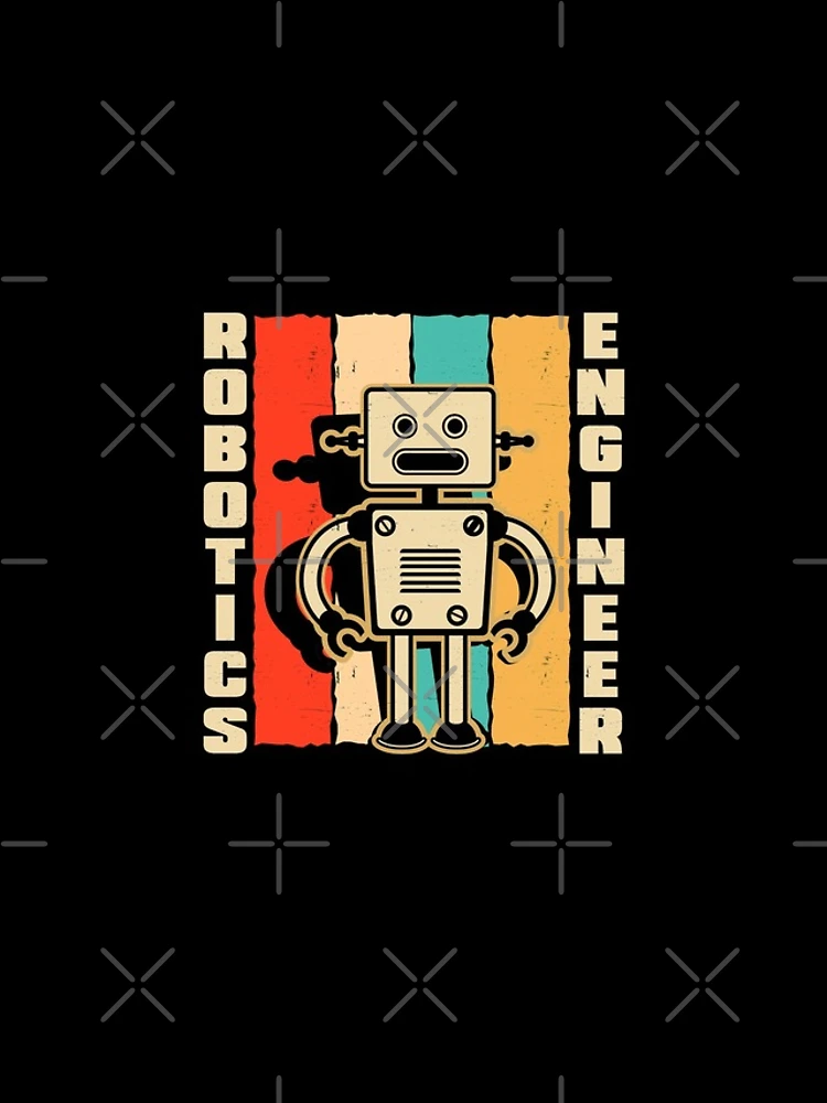 Thumbnail 4 of 4, iPhone Case, Robotics Engineering Humanoid Robots Retro Robotics Engineer designed and sold by ShopTheStyle.