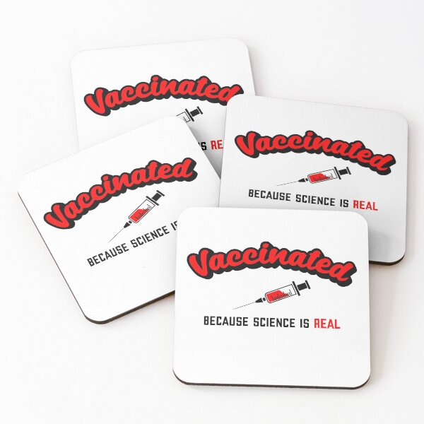 Item preview, Vaccinated Because Science Is Real designed and sold by SpaceBandidos.