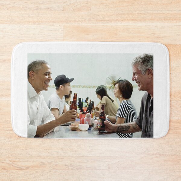 Item preview, Obama & Bourdain designed and sold by PickleBearBJB.