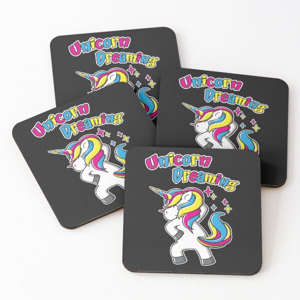 Item preview, Unicorn Dreaming Dancing Rainbow Unicorn Dancer Cute Funny designed and sold by OopteesLydia.
