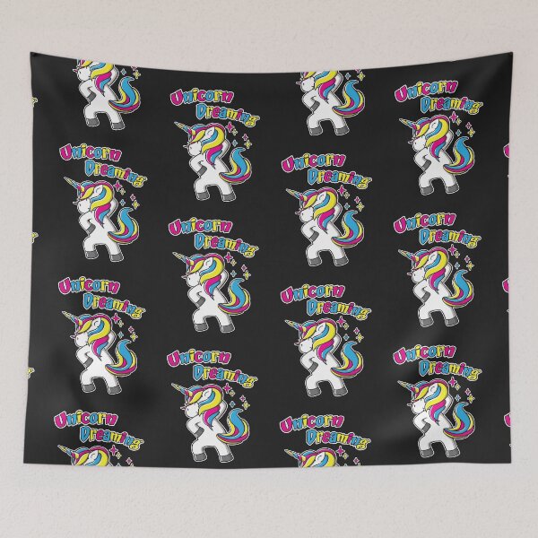 Item preview, Unicorn Dreaming Dancing Rainbow Unicorn Dancer Cute Funny designed and sold by OopteesLydia.