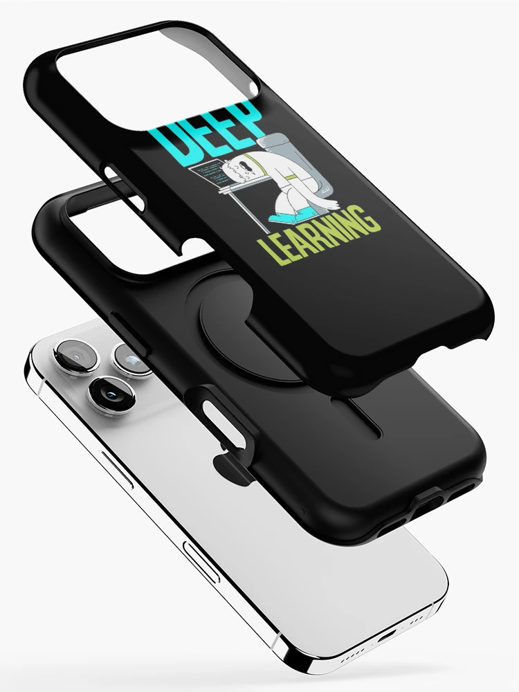 Thumbnail 2 of 4, iPhone Case, Deep Learning Funny Artificial Intelligence Machine Learning designed and sold by ShopTheStyle.