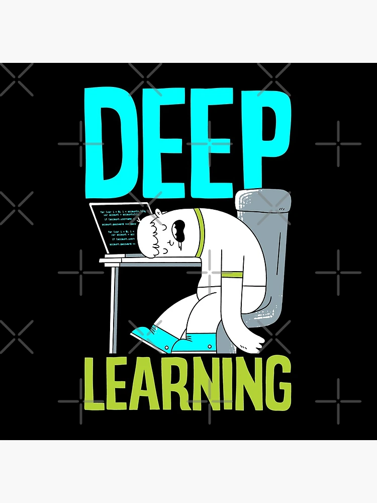 Thumbnail 5 of 5, Coasters (Set of 4), Deep Learning Funny Artificial Intelligence Machine Learning designed and sold by ShopTheStyle.