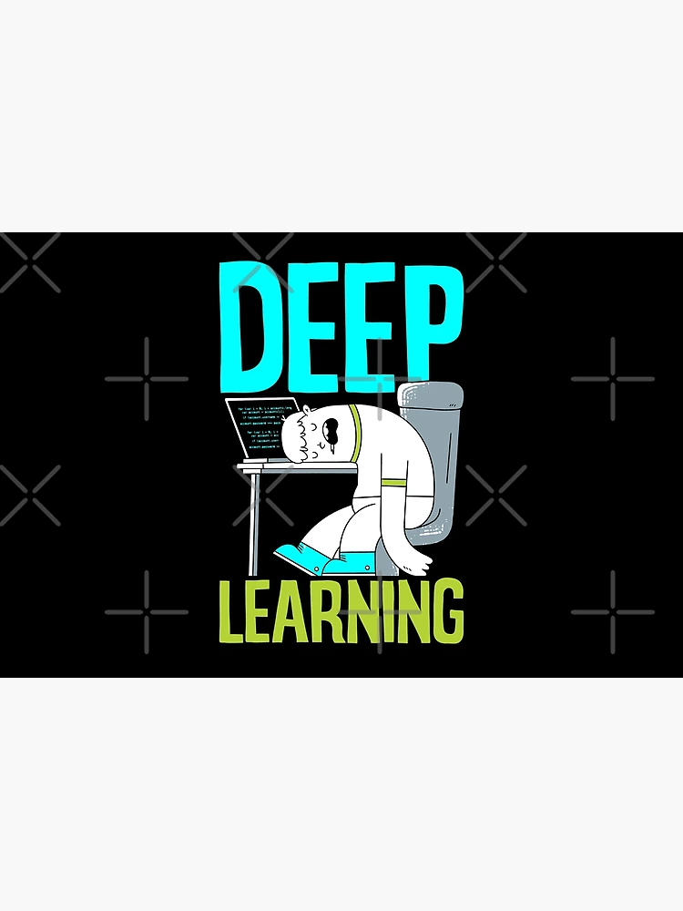 Thumbnail 4 of 4, Zipper Pouch, Deep Learning Funny Artificial Intelligence Machine Learning designed and sold by ShopTheStyle.