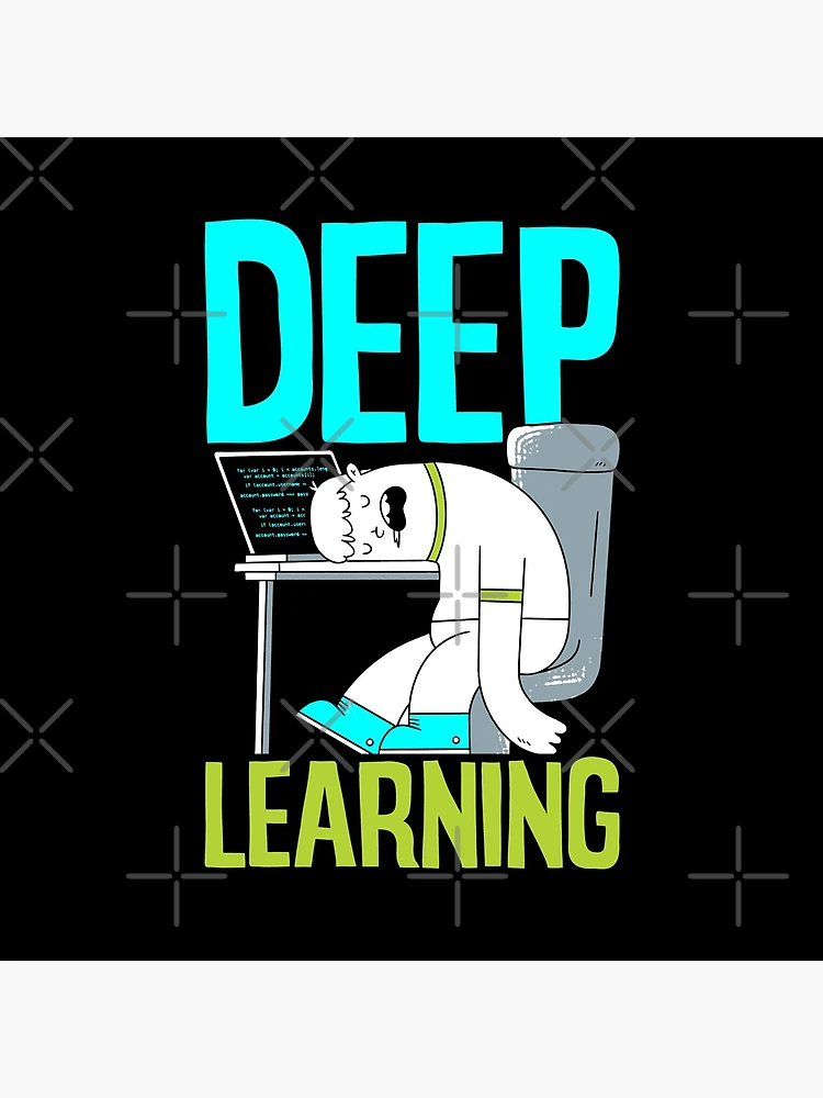 Thumbnail 4 of 4, Clock, Deep Learning Funny Artificial Intelligence Machine Learning designed and sold by ShopTheStyle.