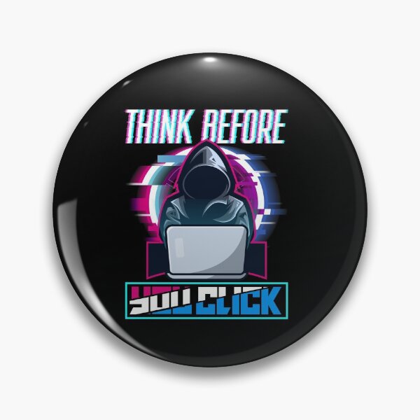 Item preview, Cybersecurity Engineer Think Before You Click Funny Helpdesk designed and sold by ShopTheStyle.