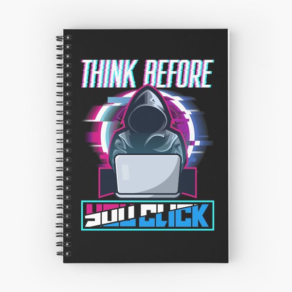 Item preview, Cybersecurity Engineer Think Before You Click Funny Helpdesk designed and sold by ShopTheStyle.