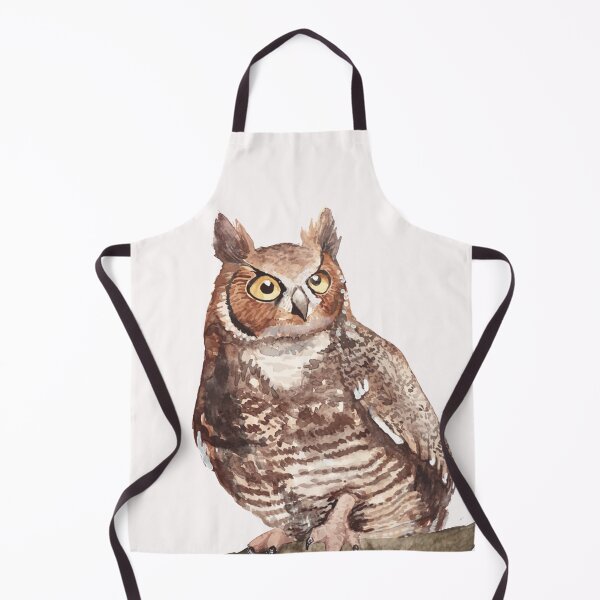 Item preview, Watercolor Owl designed and sold by virillanissa.