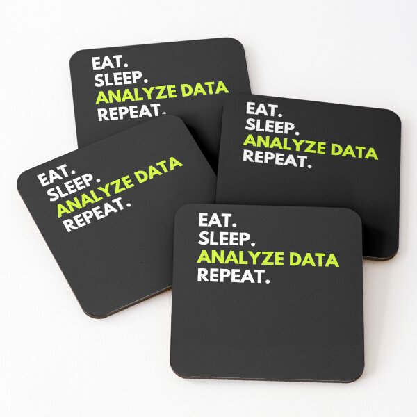 Item preview, Eat Sleep Analyze Data Repeat designed and sold by GodsPeople.