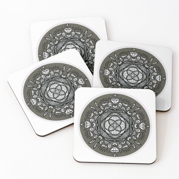 Item preview, Olive Mandala  designed and sold by redRuxx.