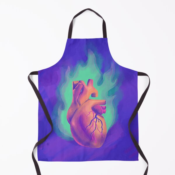 Item preview, Flaming Heart designed and sold by FSBennett.
