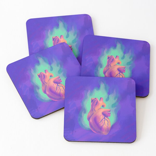 Item preview, Flaming Heart designed and sold by FSBennett.