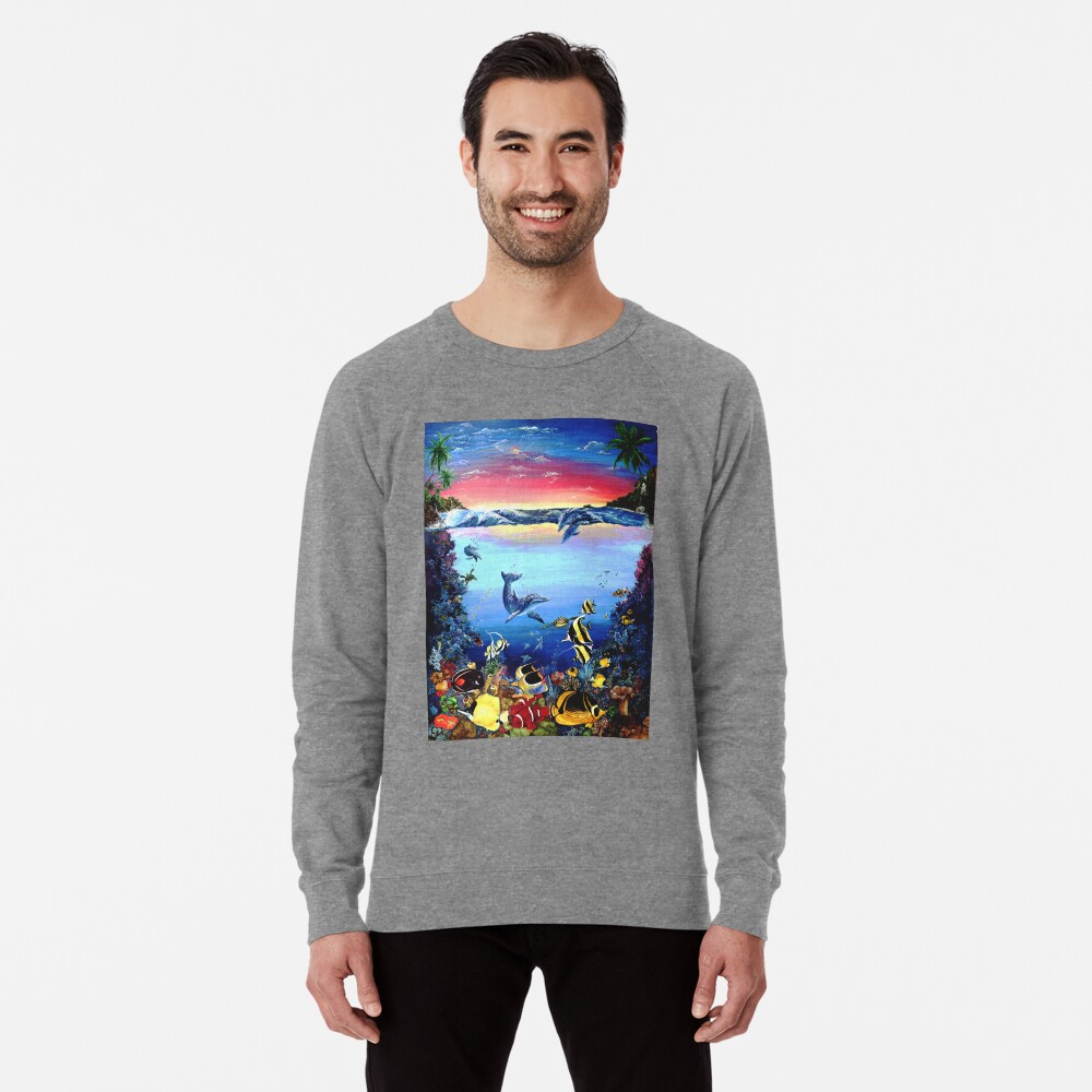 Item preview, Lightweight Sweatshirt designed and sold by ArtByWilliamE.