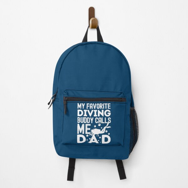 Item preview, My Favorite Diving Buddy Calls Me Dad designed and sold by StudioAquaLumos.