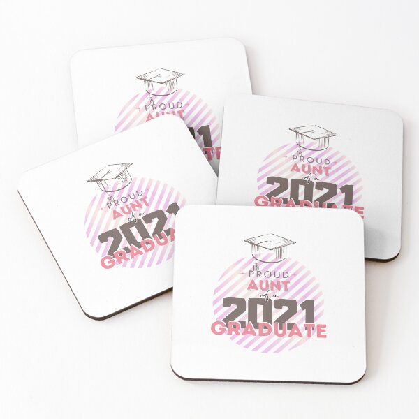 Item preview, Proud aunt of a 2021 graduate | Graduation 2021 designed and sold by Create Ur World.
