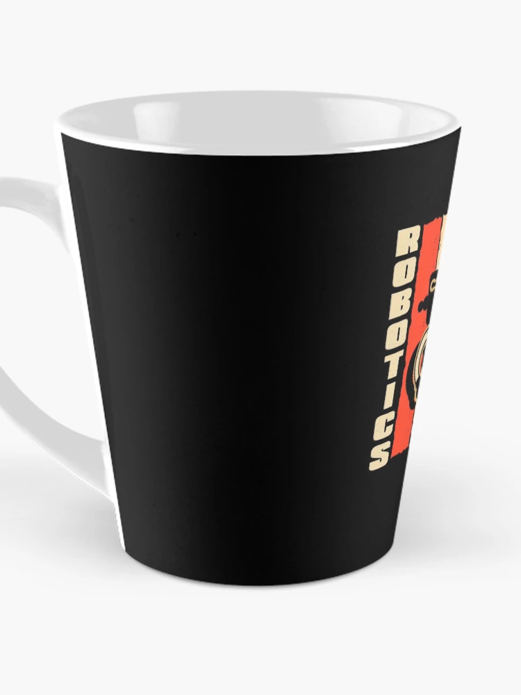 Thumbnail 3 of 4, Coffee Mug, Robotics Engineering Humanoid Robots Retro Robotics Engineer designed and sold by ShopTheStyle.