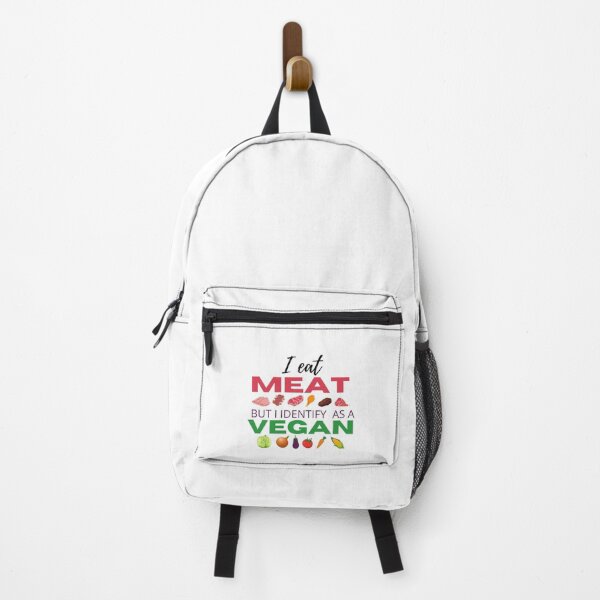 Item preview, I Eat Meat But I Identify As A Vegan designed and sold by Bend-The-Trendd.