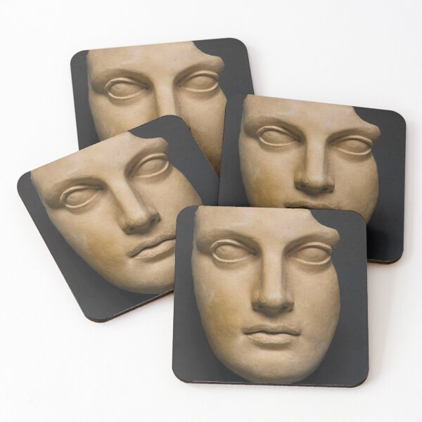 Item preview, Female ideal head, clay fragment designed and sold by SEEMUELLER.