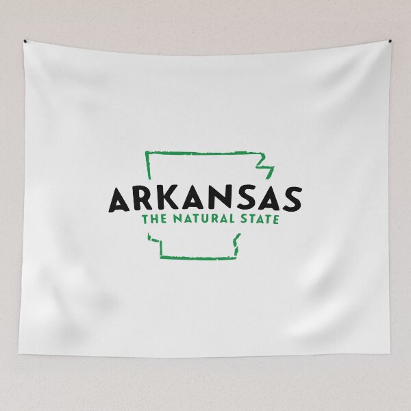 Item preview, Arkansas the natural state green designed and sold by cangurojoe.
