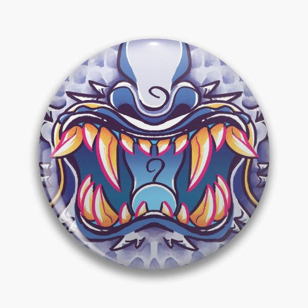Item preview, The Dragon's Grin - Frostbite White designed and sold by artskls.
