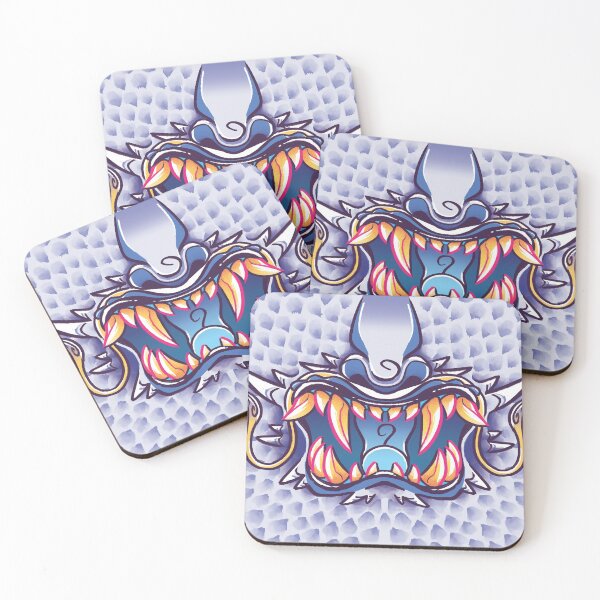 Item preview, The Dragon's Grin - Frostbite White designed and sold by artskls.