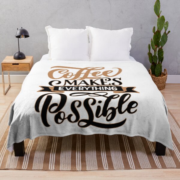Item preview, Coffee Makes Everything Possible designed and sold by WearWolfDesigns.