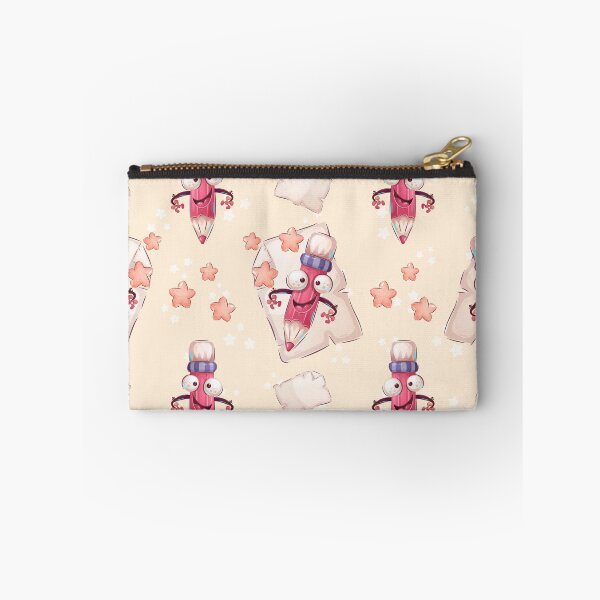Item preview, Funny cute smiling pencil with stars and papers - Seamless Pattern designed and sold by MagicStrawberry.