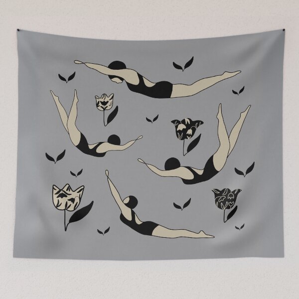 Item preview, Floral Swimmers designed and sold by PinkSnapdragon.