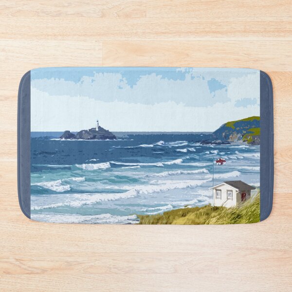 Item preview, Cornwall, England UK. British seaside landscape art designed and sold by BarbaraGlebska.