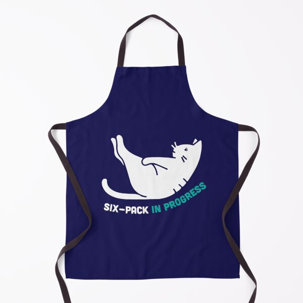 Item preview, "Six-Pack in Progress" Funny Cat Yoga Pose designed and sold by Arko Ranger.