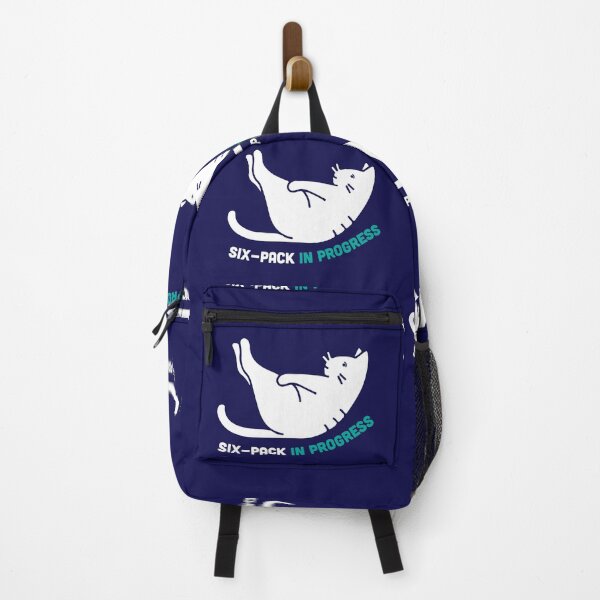 Item preview, "Six-Pack in Progress" Funny Cat Yoga Pose designed and sold by Arko Ranger.