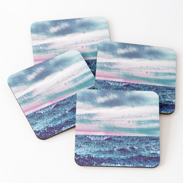 Item preview, Abstract art of ocean designed and sold by Toothless-3377.
