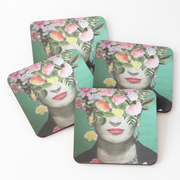Item preview, Frida Kahlo Womens Flowers designed and sold by JaySierra.