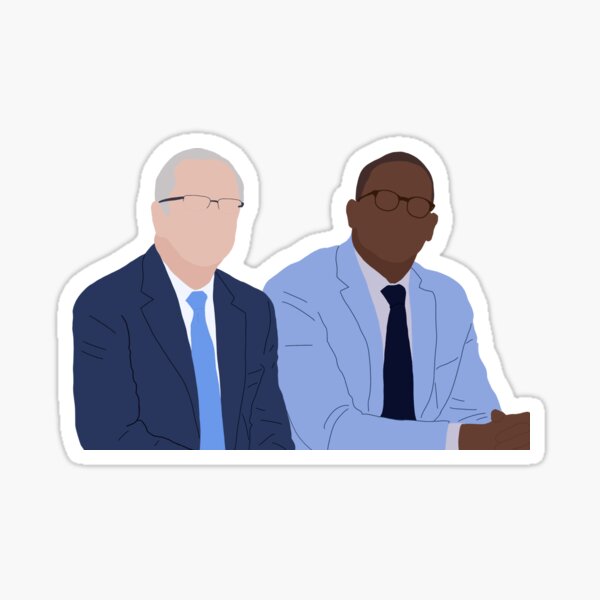 Vista previa del artículo con la obra «Hubert Davis y Roy Williams», diseñado y vendido por katiesmiller.
