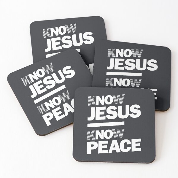 Item preview, Know Jesus Know Peace | Christian designed and sold by cidolopez.