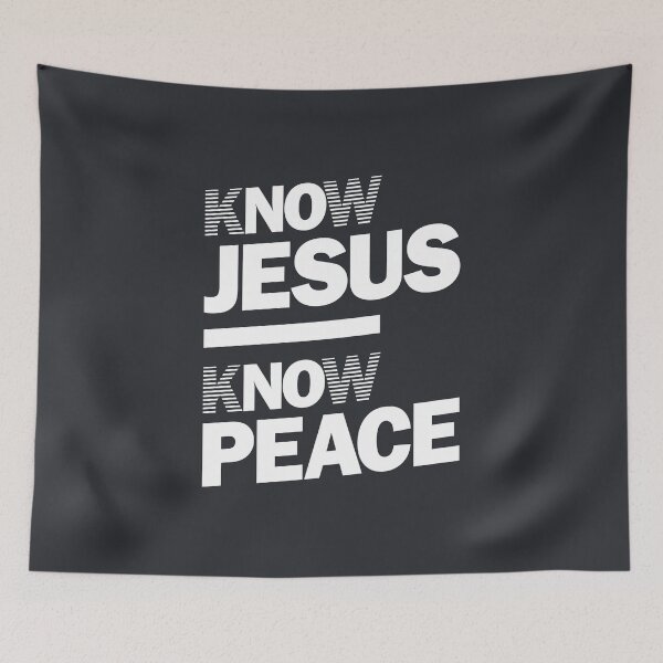Item preview, Know Jesus Know Peace | Christian designed and sold by cidolopez.