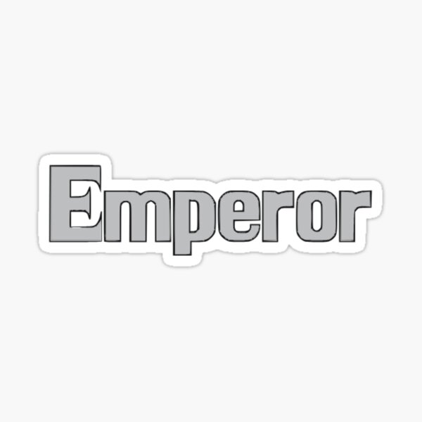 Kaiser von Initial D Logo Sticker