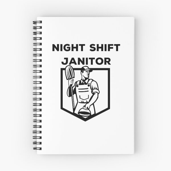 Item preview, Night shift Janitor designed and sold by Rainbow Designs.
