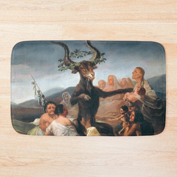 Item preview, Witches Sabbath (El Aquelarre) by Francisco Goya designed and sold by IndieArtDream.