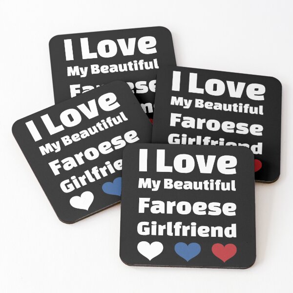 Item preview, I Love My Beautiful Faroese Girlfriend - Faroe Islands Girlfriend designed and sold by DiceNLDesigns.