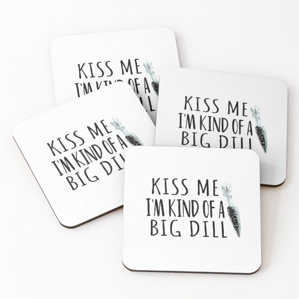 Item preview, Kiss Me I'm Kind Of A Big Dill Carrot Classic T-shirt  designed and sold by Ikgha.