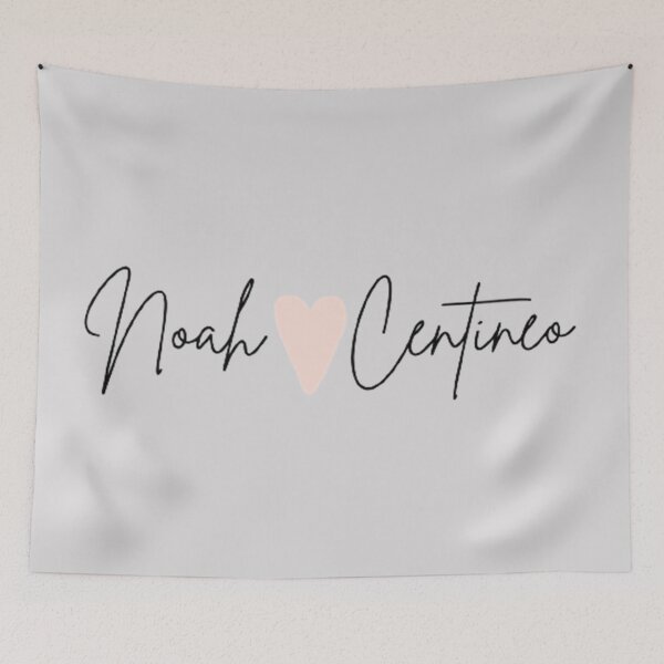 Item preview, Cute Noah Centineo name in cursive with cute pink heart designed and sold by MNCO.