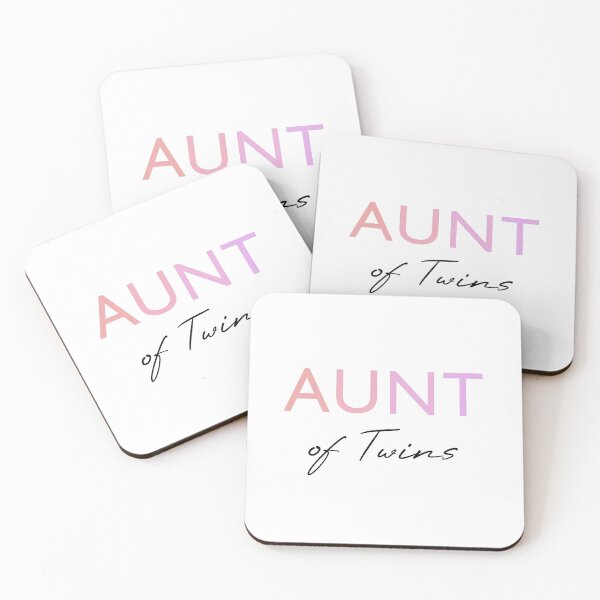 Item preview, Aunt of Twins for every proud aunt of twins designed and sold by Blue-Fairy.