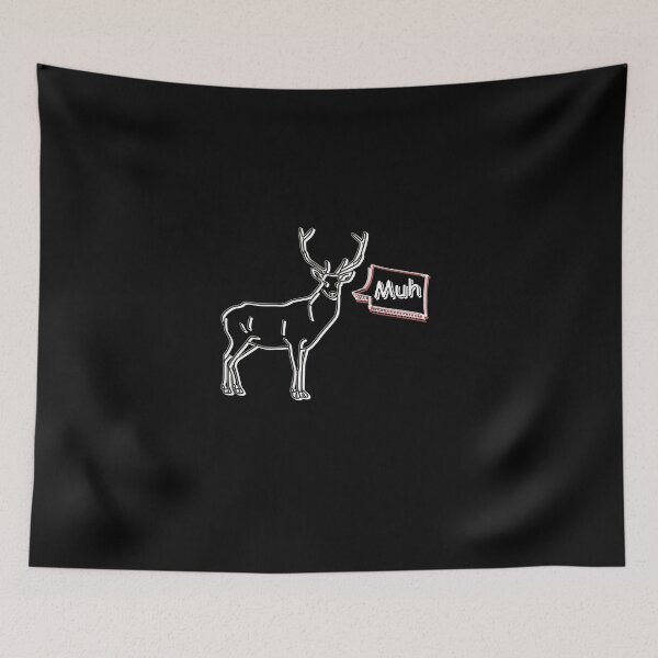 Item preview, Deer design with creative speech bubble designed and sold by DesignbyManthey.