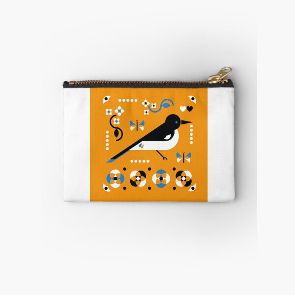 Item preview, Magpie retro style Folk Art designed and sold by LoveFromSally.