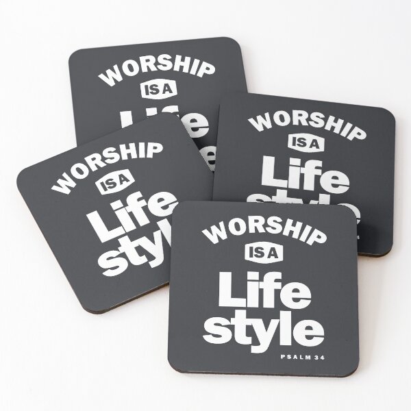 Item preview, Worship Is A Lifestyle | Christian Design designed and sold by cidolopez.