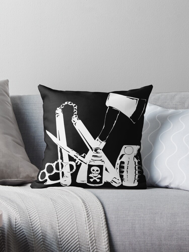 Thumbnail 1 of 4, Pillow, Weapon Tote designed and sold by forcesodorkness.